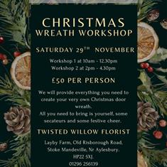 Wreath workshop 1 - Buck Goat Centre